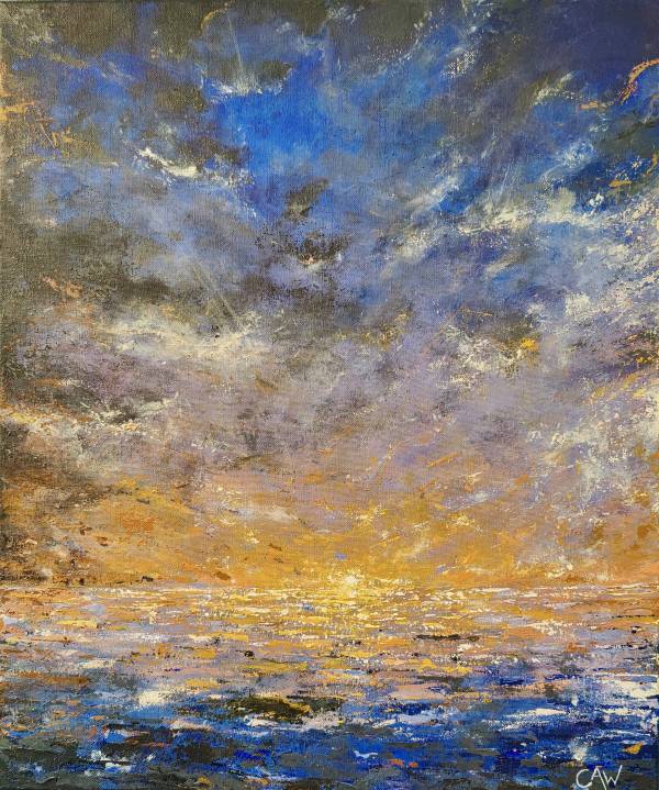 - Acrylic on Canvas, Painting by Carys Avery Welsh, measuring 63 x 50 cm (H x W) £750